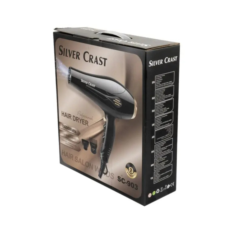 سشوار سیلور کرست مدل SC903 توان ۱۰۰۰۰